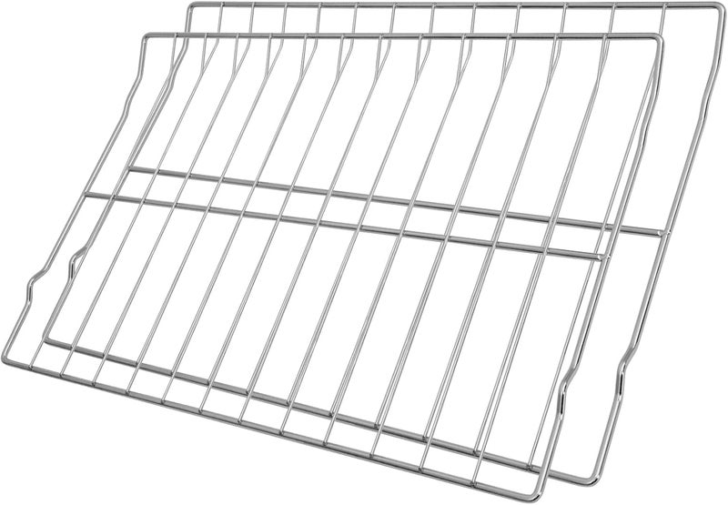 Cooouds 𝑼𝒑𝒈𝒓𝒂𝒅𝒆𝒅 304 Stainless Steel DG75-01001C DG75-01001D Oven Rack Repalcement for Samsung Oven Accessories. DG75-01001C Oven Rack for Samsung NE63A6511SS NX60A6511SS NE59T4311SS.(2 Pack) - Image 1